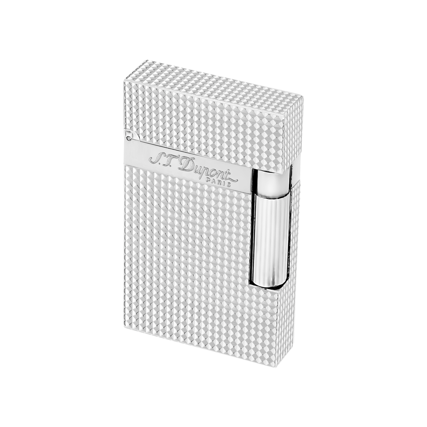 ST Dupont Feuerzeug Ligne 2 Ligne 2, Palladium, Ltd. Edt., Silver