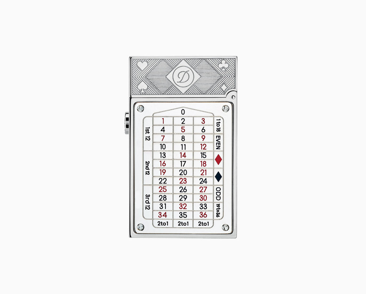 ST Dupont Feuerzeug Haute Creation Palladium, Silver