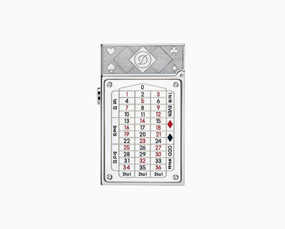 ST Dupont Feuerzeug Haute Creation Palladium, Silver