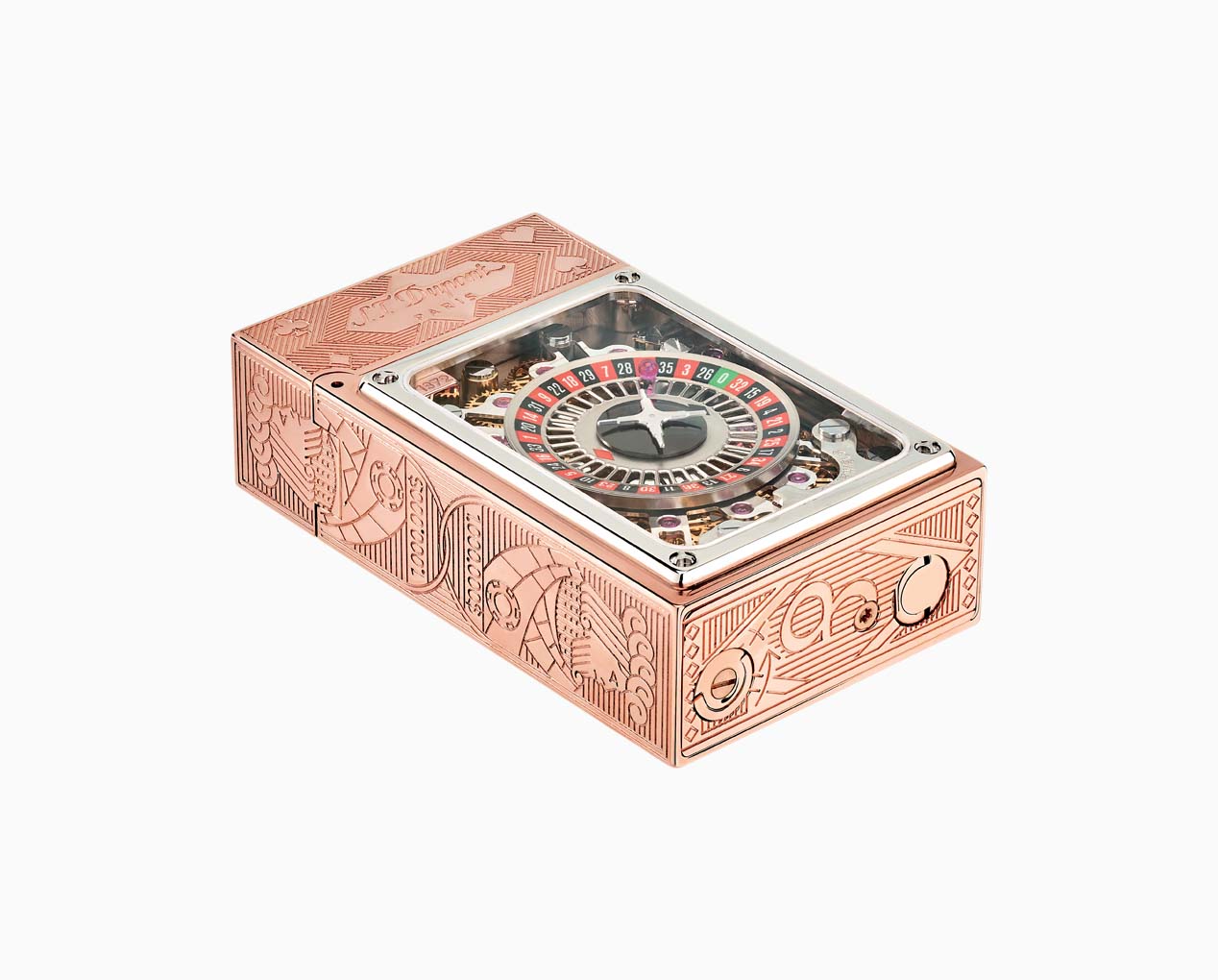 ST Dupont Lighter Haute Creation Ltd. Edt., Pink