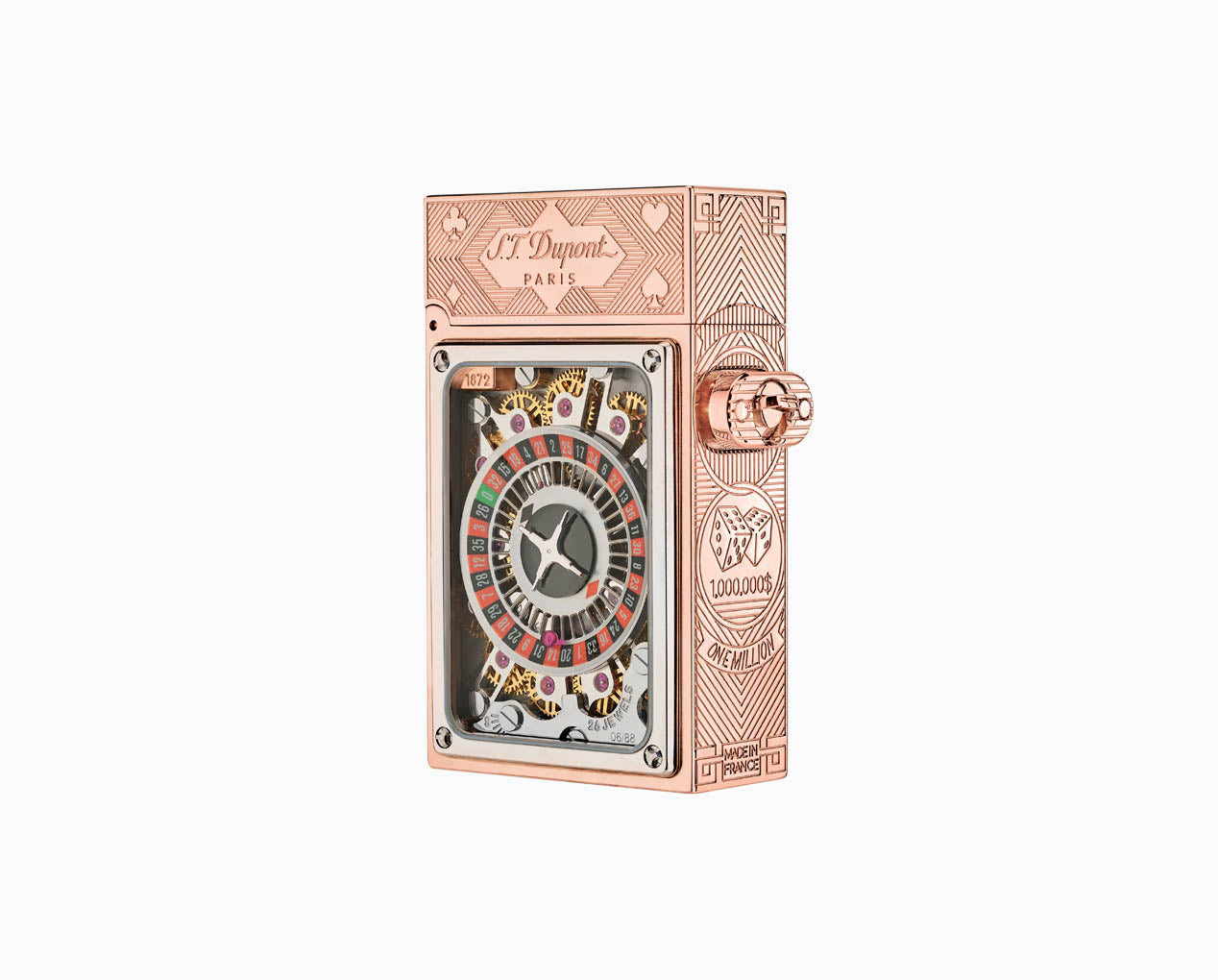 ST Dupont Lighter Haute Creation Ltd. Edt., Pink