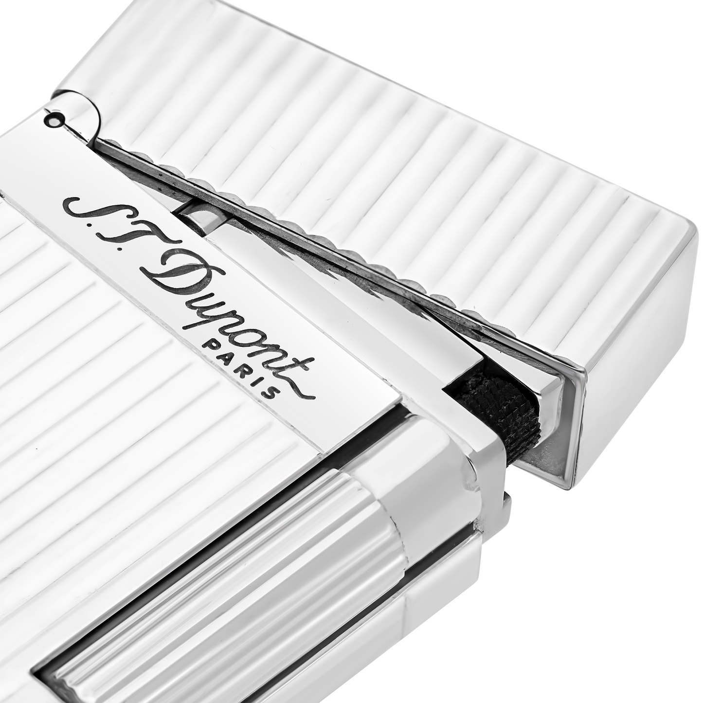 ST Dupont Feuerzeug Ligne 2 Ligne 2, Palladium, Ltd. Edt., Silver