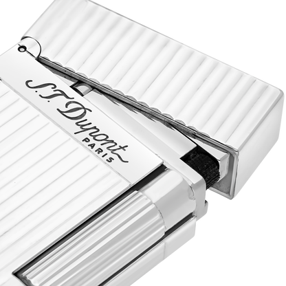 ST Dupont Feuerzeug Ligne 2 Ligne 2, Palladium, Ltd. Edt., Silver