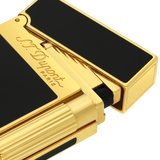 ST Dupont Feuerzeug Ligne 2 Ligne 2, Palladium, Ltd. Edt., Schwarz