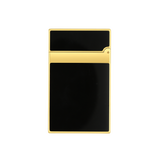 ST Dupont Feuerzeug Ligne 2 Ligne 2, Palladium, Ltd. Edt., Schwarz