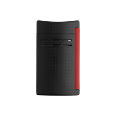 ST Dupont Feuerzeug Maxijet Maxijet, Chrom, Ltd. Edt., Schwarz