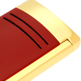 ST Dupont Feuerzeug Maxijet Dragon, Ltd. Edt., Burgundy