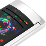 ST Dupont Feuerzeug Maxijet Dragon, Palladium, Ltd. Edt., Schwarz