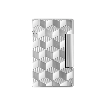 ST Dupont Feuerzeug Initial Initial, Palladium, Silver