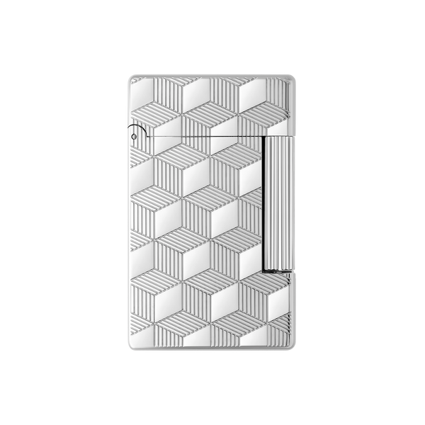 ST Dupont Feuerzeug Initial Initial, Palladium, Silver