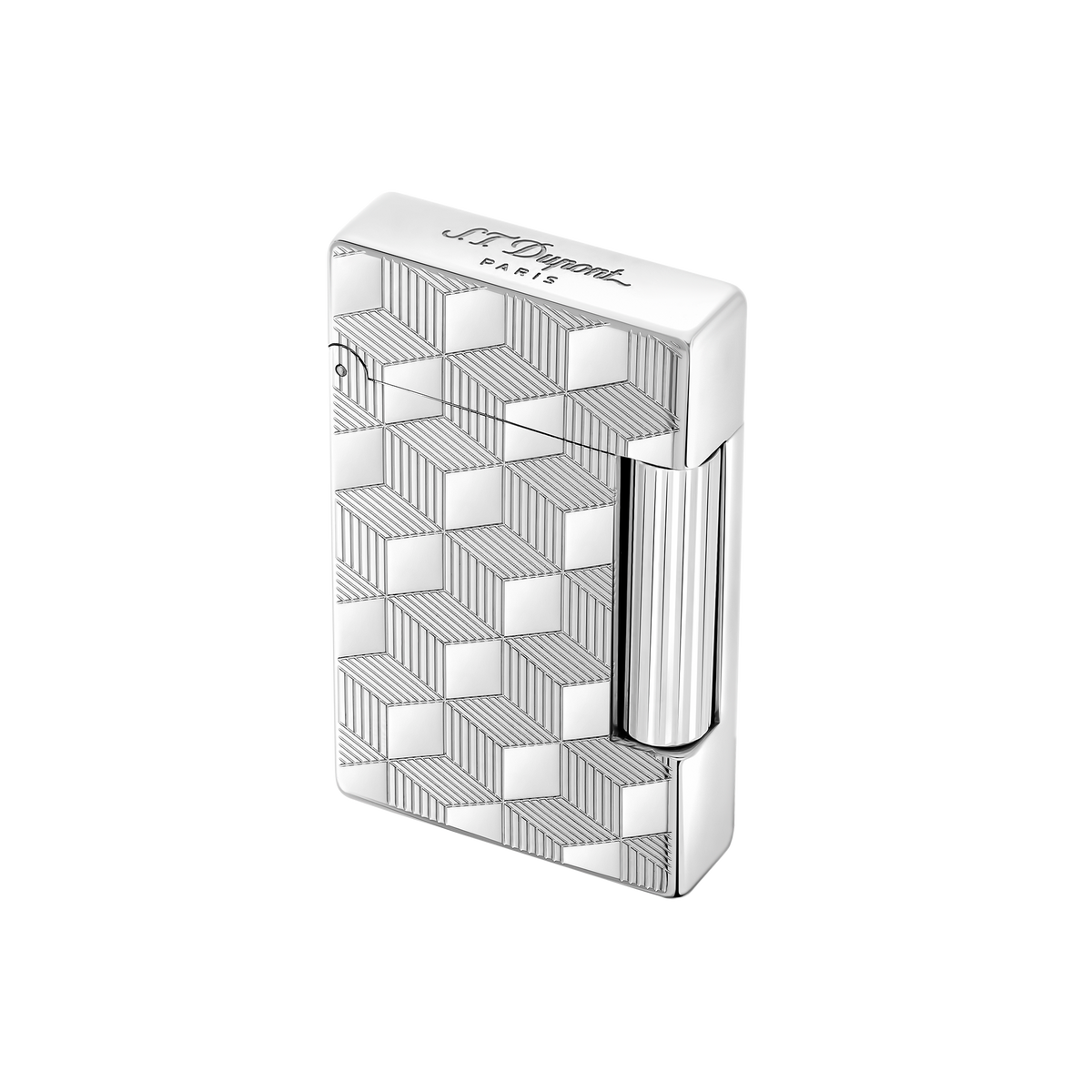 ST Dupont Feuerzeug Initial Initial, Palladium, Silver