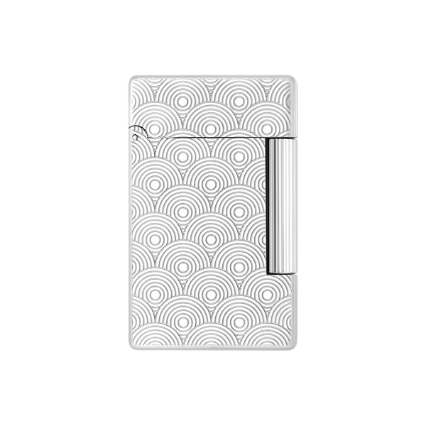 ST Dupont Feuerzeug Initial Initial, Palladium, Silver