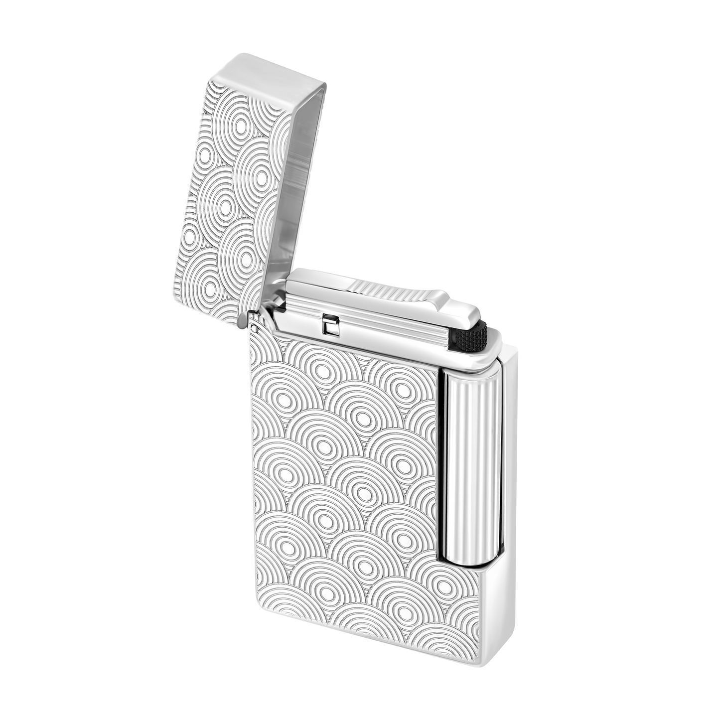ST Dupont Feuerzeug Initial Initial, Palladium, Silver