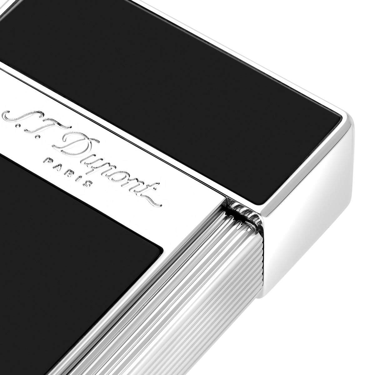 ST Dupont Feuerzeug Biggy Palladium, Silver