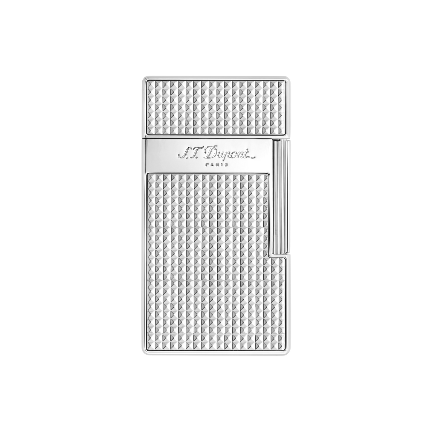 ST Dupont Feuerzeug Biggy Palladium, Silver