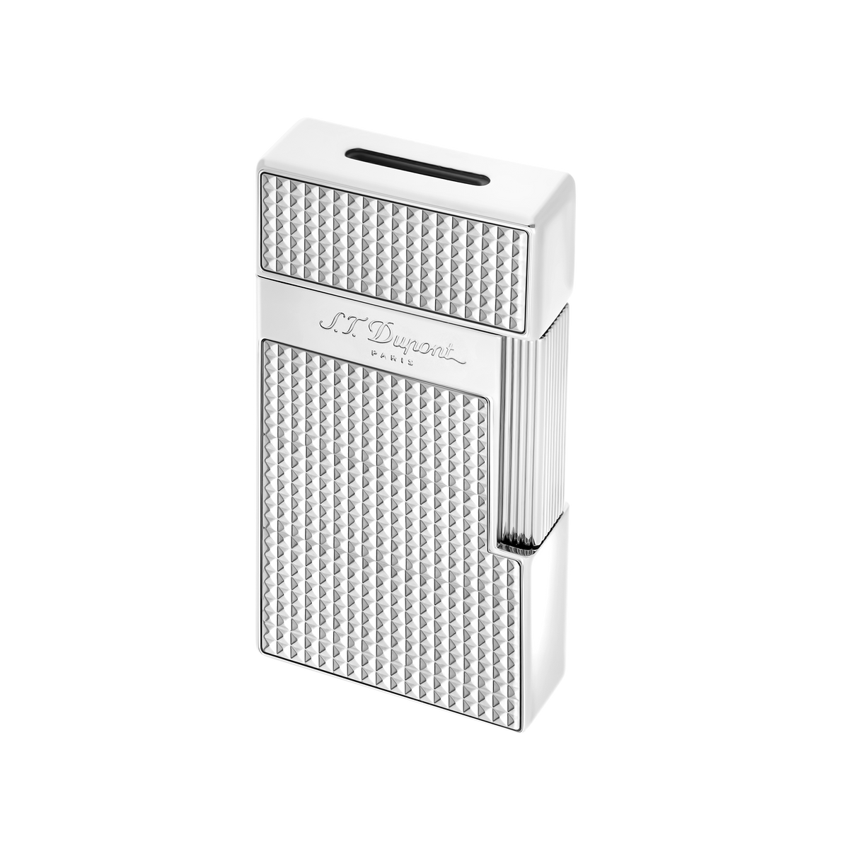 ST Dupont Feuerzeug Biggy Palladium, Silver