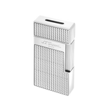 ST Dupont Feuerzeug Biggy Palladium, Silver