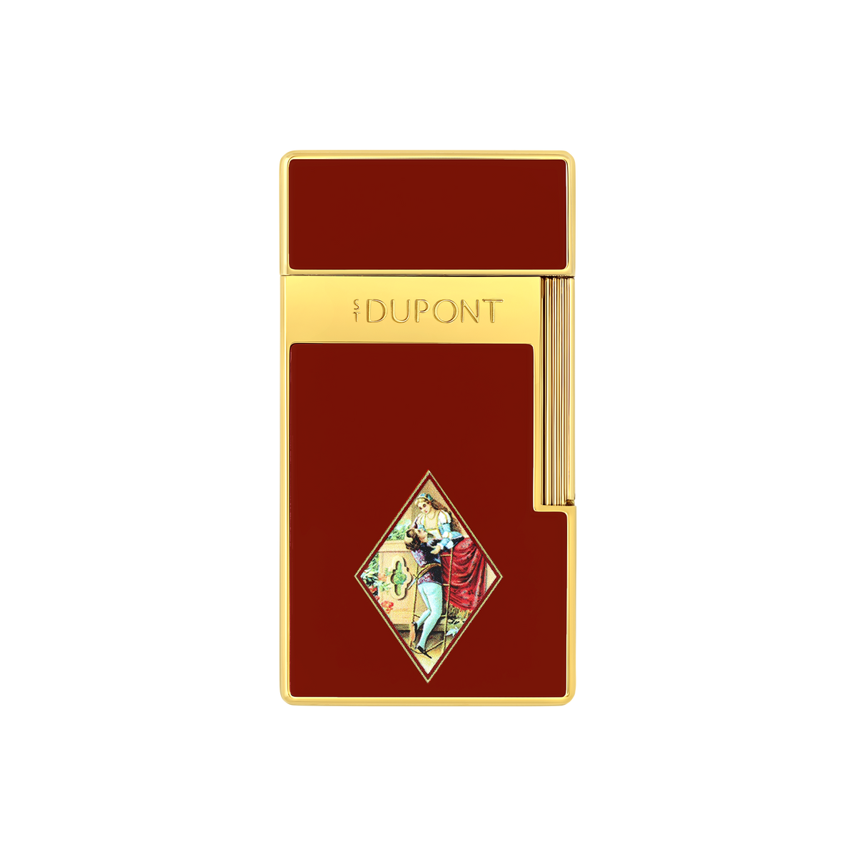 ST Dupont Feuerzeug Biggy Romeo Y Julieta, Ltd. Edt., Burgundy