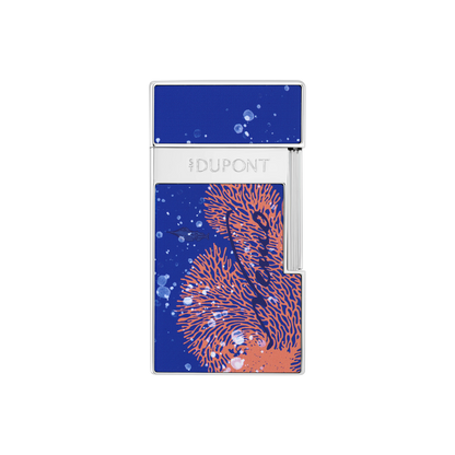 ST Dupont Lighter Biggy 20000 Lieues Sous Les Mers, Ltd. Edt., Royal-blue