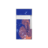 ST Dupont Feuerzeug Biggy 20000 Lieues Sous Les Mers, Ltd. Edt., Royal-blue