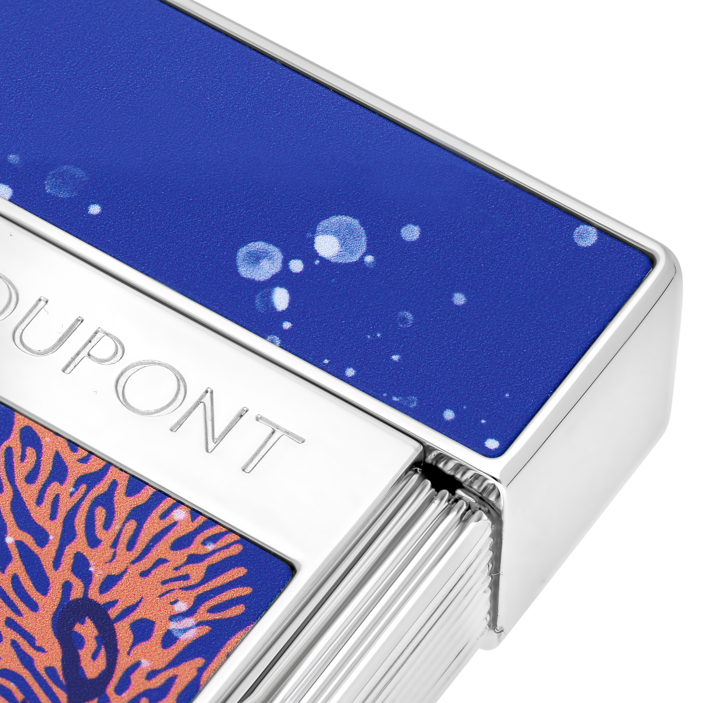 ST Dupont Lighter Biggy 20000 Lieues Sous Les Mers, Ltd. Edt., Royal-blue