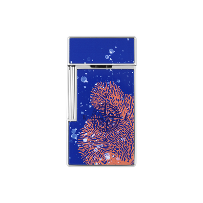 ST Dupont Lighter Biggy 20000 Lieues Sous Les Mers, Ltd. Edt., Royal-blue