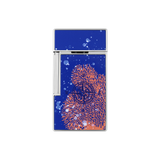 ST Dupont Feuerzeug Biggy 20000 Lieues Sous Les Mers, Ltd. Edt., Royal-blue