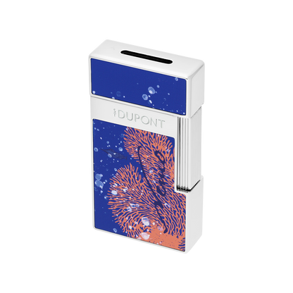 ST Dupont Lighter Biggy 20000 Lieues Sous Les Mers, Ltd. Edt., Royal-blue
