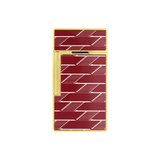 ST Dupont Feuerzeug Biggy Monogram, Ltd. Edt., Burgundy