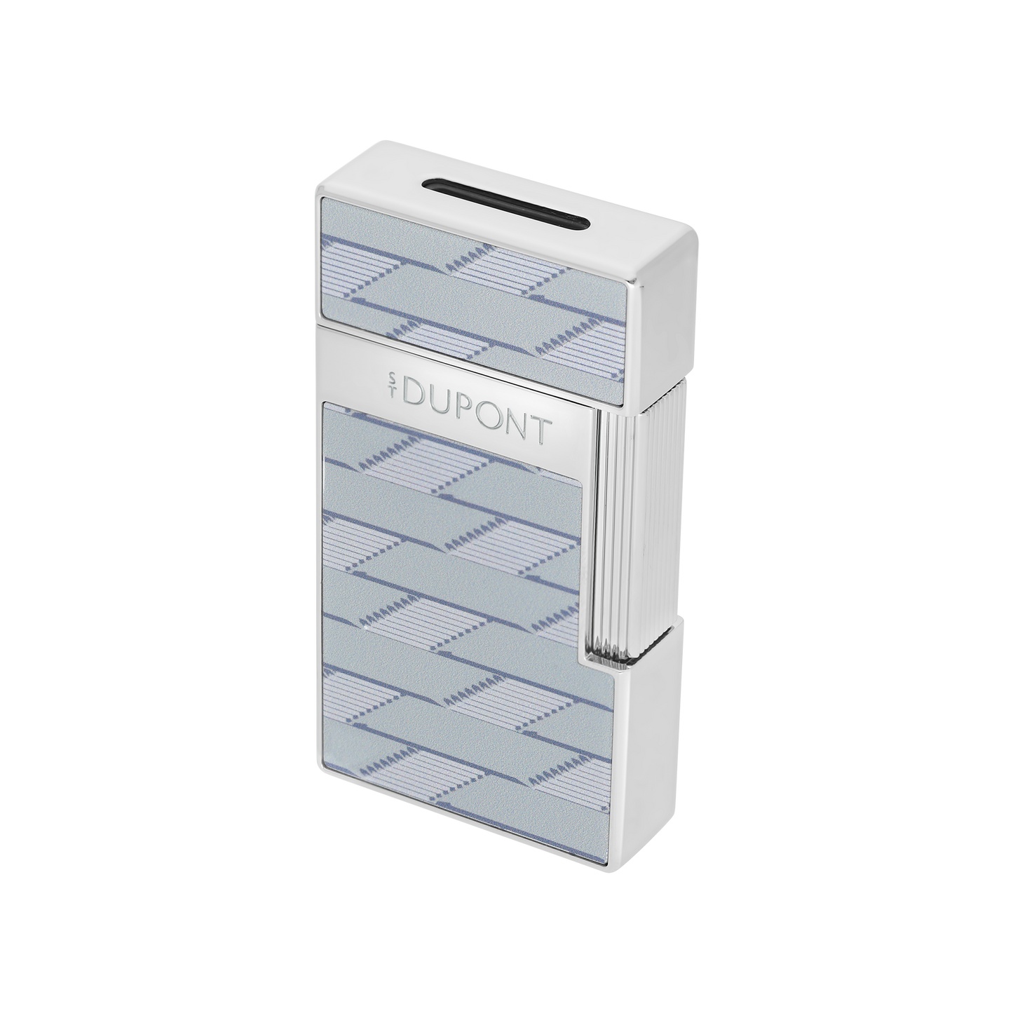 ST Dupont Lighter Biggy Monogram, Ltd. Edt., Grey