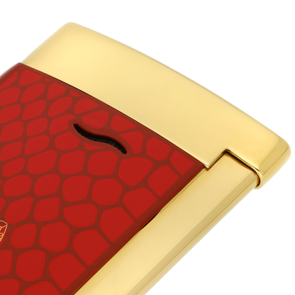 ST Dupont Lighter Slim 7 Snake, Red