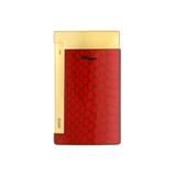 ST Dupont Feuerzeug Slim 7 Snake, Rot