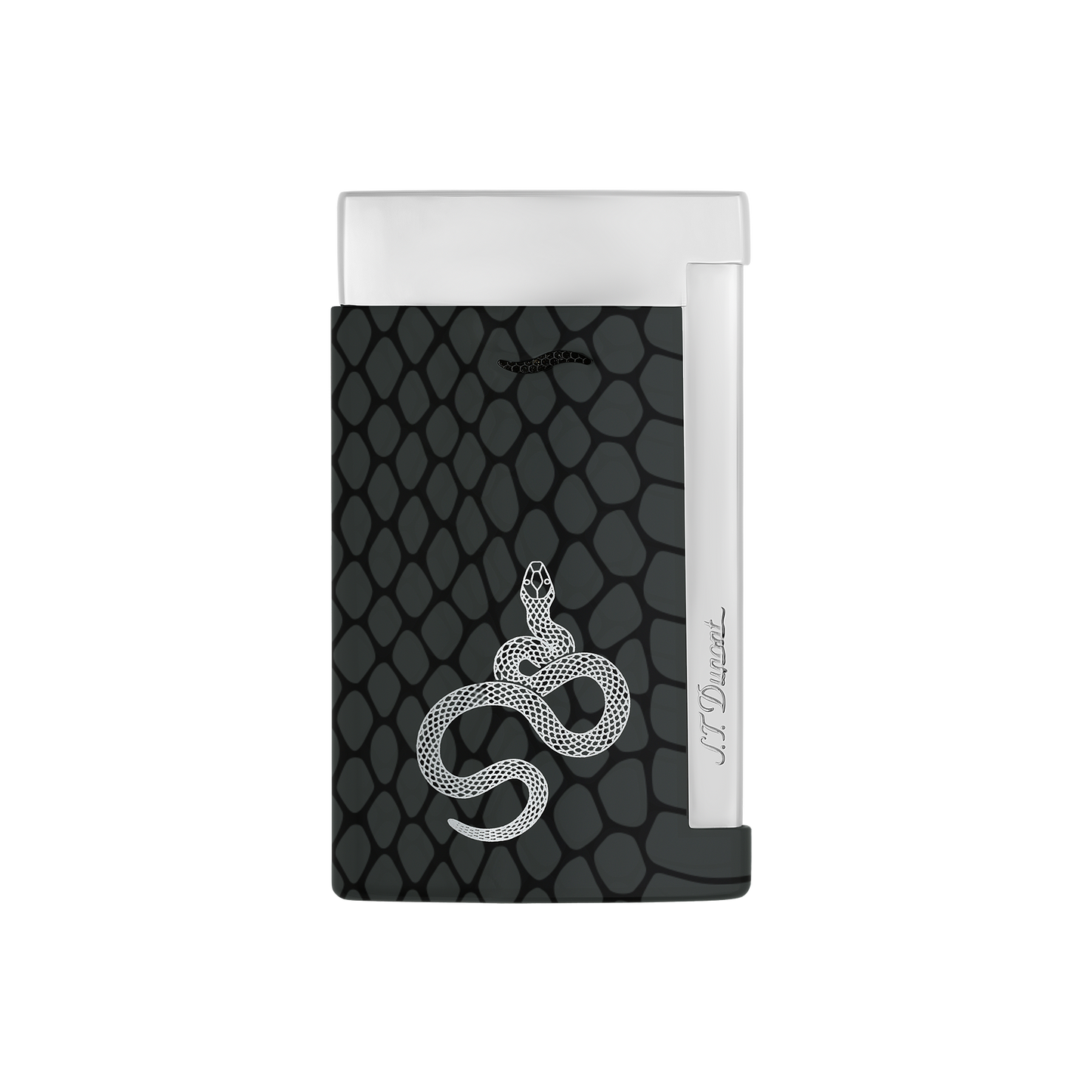 ST Dupont Lighter Slim 7 Snake, Chrome, Black