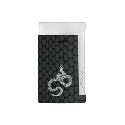 ST Dupont Lighter Slim 7 Snake, Chrome, Black