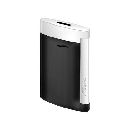 ST Dupont Feuerzeug Slim 7 Slim7, Palladium, Ltd. Edt., Schwarz