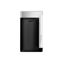 ST Dupont Feuerzeug Slim 7 Slim7, Palladium, Ltd. Edt., Schwarz