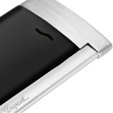 ST Dupont Feuerzeug Slim 7 Slim7, Palladium, Ltd. Edt., Schwarz