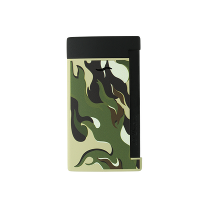 ST Dupont Lighter Slim 7 Camo, Ltd. Edt., Khaki