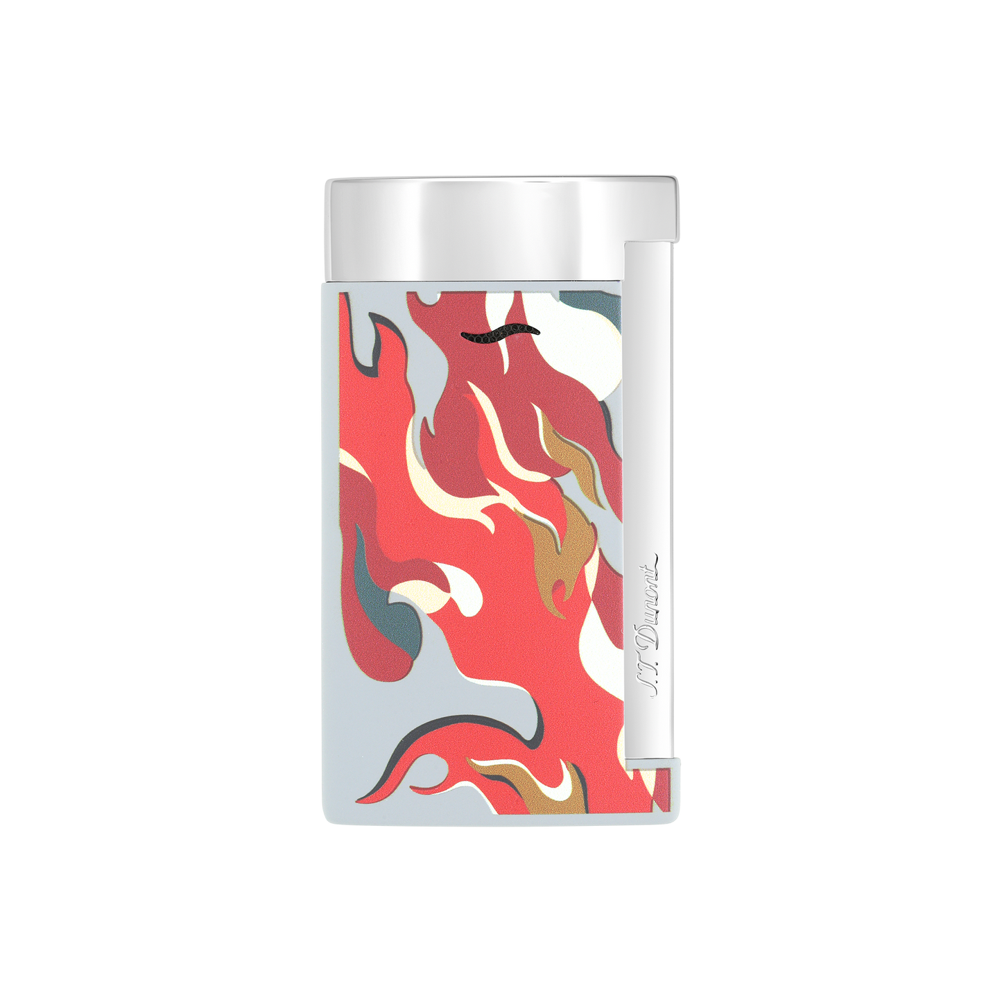 ST Dupont Lighter Slim 7 Camo, Ltd. Edt., Red