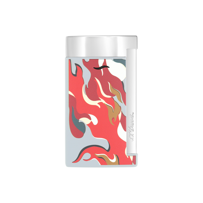 ST Dupont Lighter Slim 7 Camo, Ltd. Edt., Red