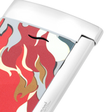 ST Dupont Feuerzeug Slim 7 Camo, Ltd. Edt., Rot