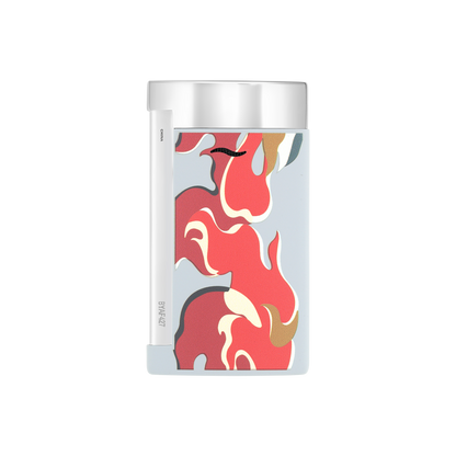 ST Dupont Lighter Slim 7 Camo, Ltd. Edt., Red
