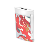 ST Dupont Feuerzeug Slim 7 Camo, Ltd. Edt., Rot