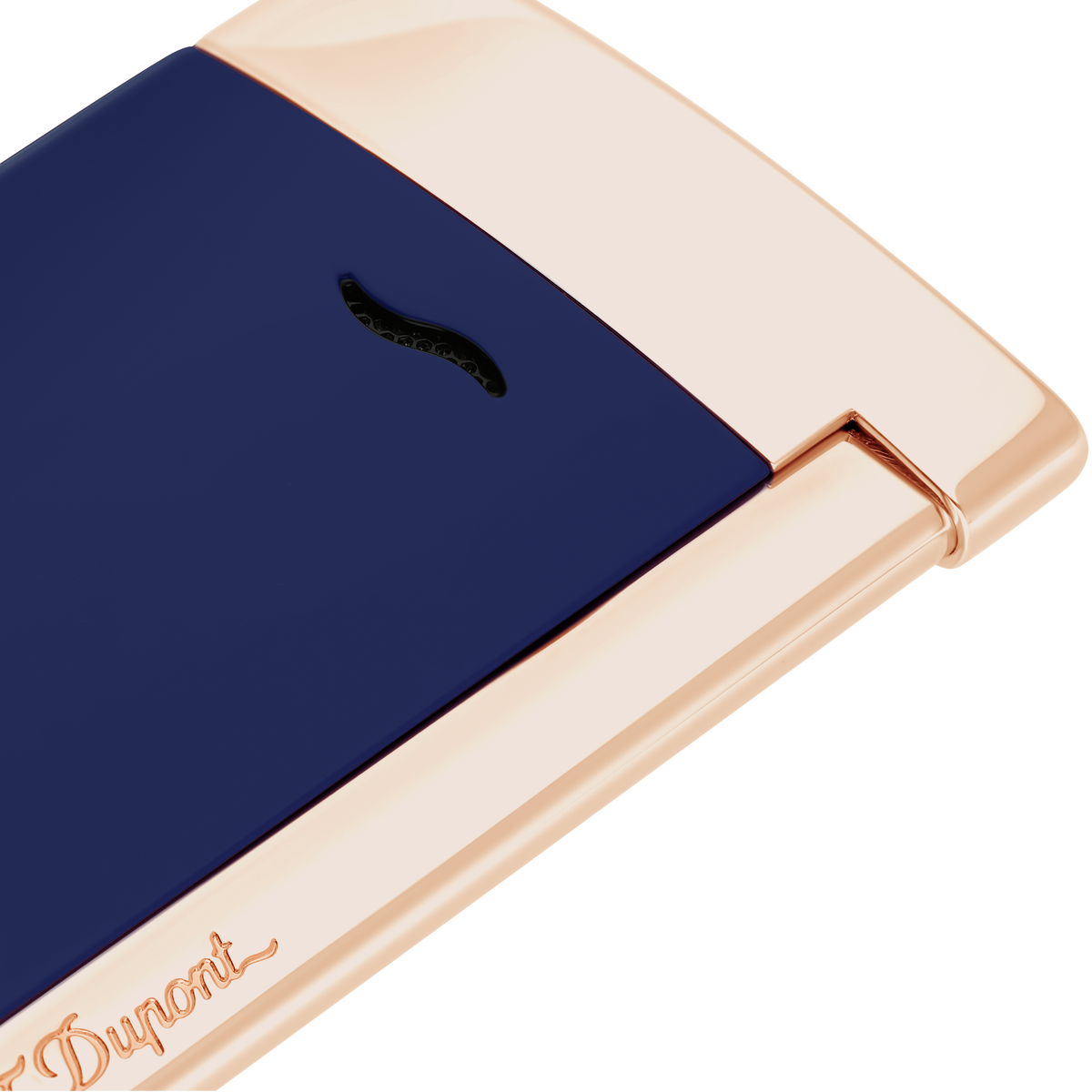 ST Dupont Feuerzeug Slim 7 Dragon, Ltd. Edt., Royal-blue