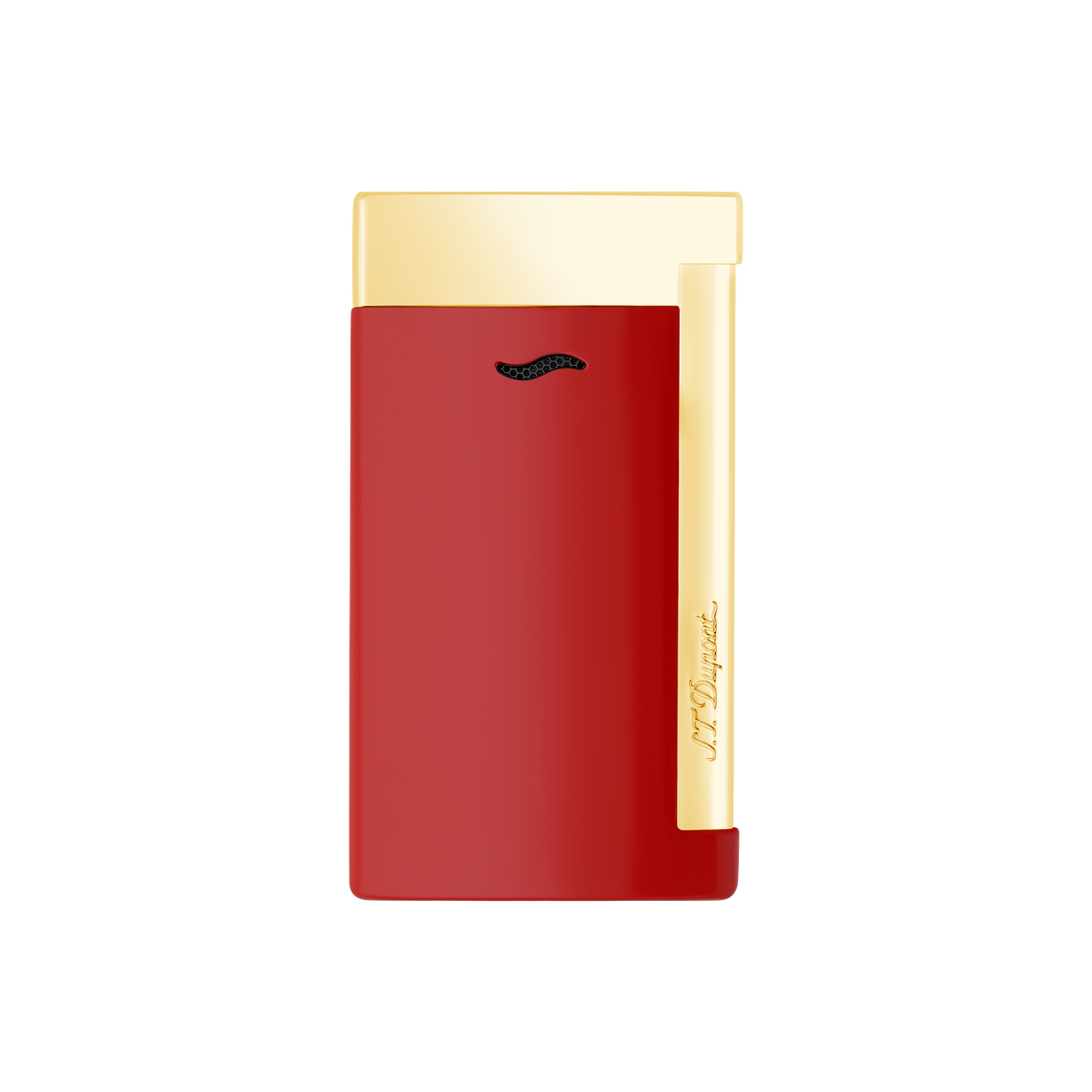 ST Dupont Feuerzeug Slim 7 Dragon, Ltd. Edt., Burgundy