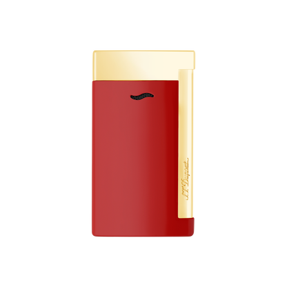 ST Dupont Feuerzeug Slim 7 Dragon, Ltd. Edt., Burgundy