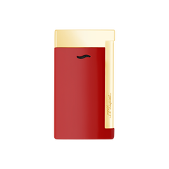 ST Dupont Feuerzeug Slim 7 Dragon, Ltd. Edt., Burgundy