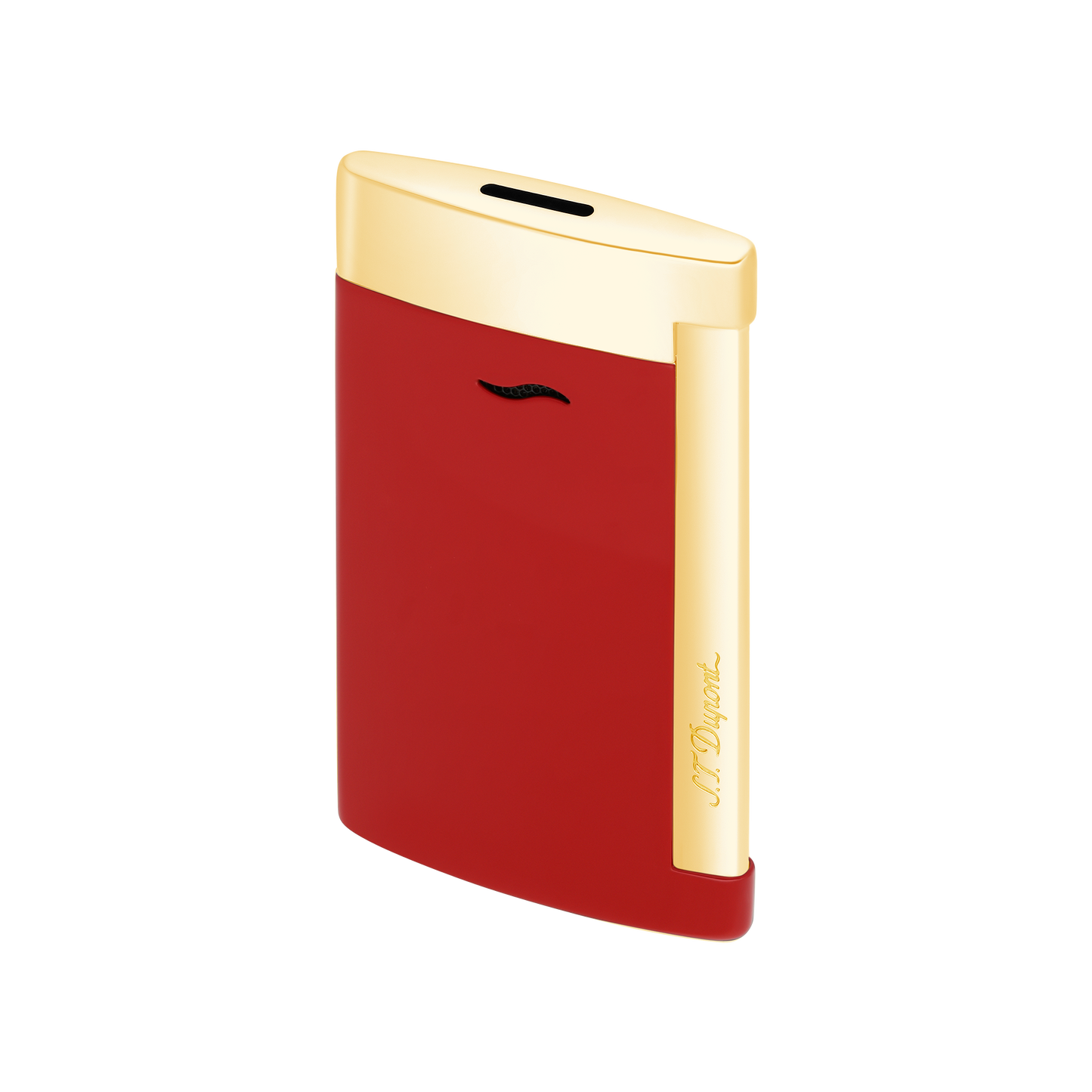 ST Dupont Feuerzeug Slim 7 Dragon, Ltd. Edt., Burgundy