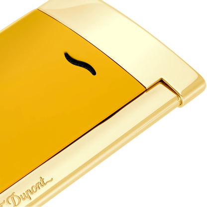ST Dupont Lighter Slim 7 Dragon, Ltd. Edt., Honey