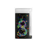 ST Dupont Feuerzeug Slim 7 Dragon, Palladium, Ltd. Edt., Schwarz